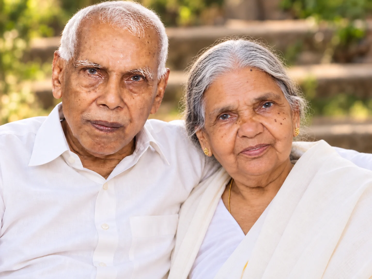 Joseph Varkey and Kathreena Joseph, our Echachan and Ammachi, together